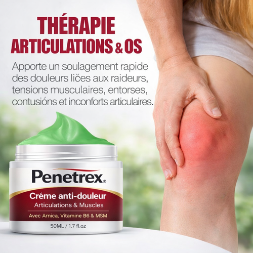 Crème pour les Articulations et les Muscles