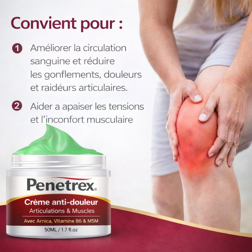 Crème pour les Articulations et les Muscles